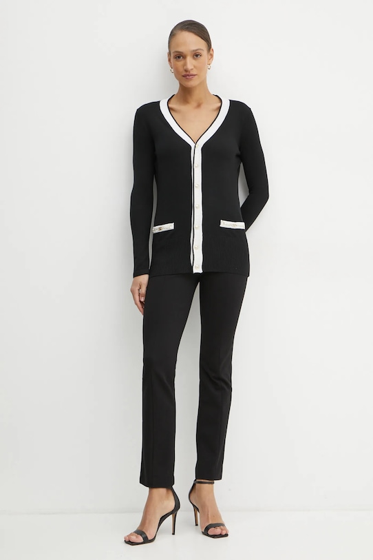 Svetr s příměsí vlny Marciano Guess MOLLY 4BGR20.5838Z černá AW24