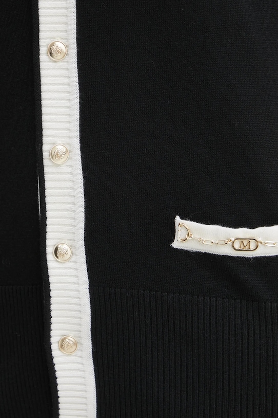 Svetr s příměsí vlny Marciano Guess MOLLY 4BGR20.5838Z černá