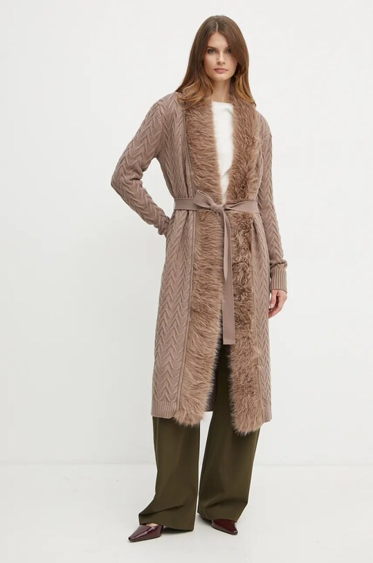 Marciano by Guess kardigán PAULA 4BGR47.5618Z bézs AW24