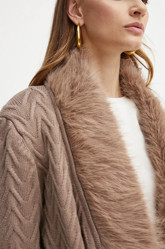 Marciano by Guess kardigán PAULA bézs 4BGR47.5618Z