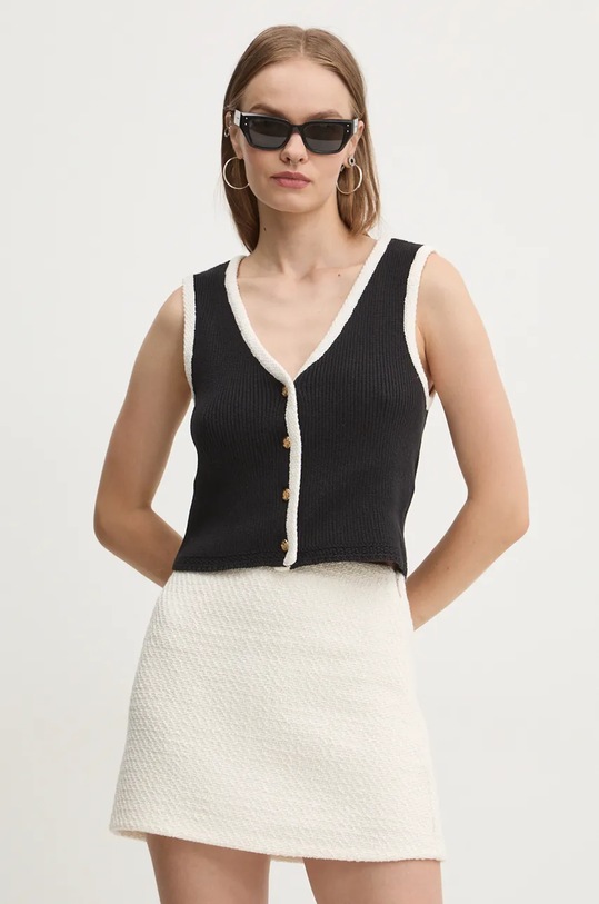 Abercrombie & Fitch kamizelka pozostałe czarny KI150.4193.900