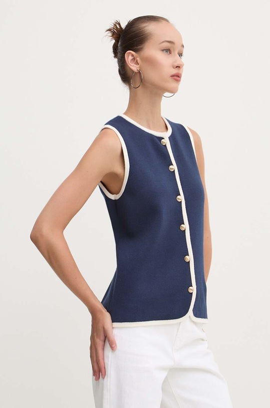 Abercrombie & Fitch gilet blu navy KI150.4242.200