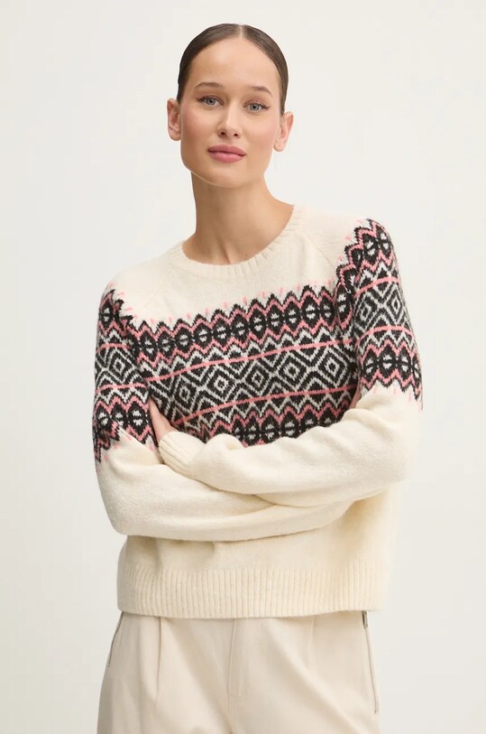 Superdry pulover grosime medie bej W6110562A.B8C