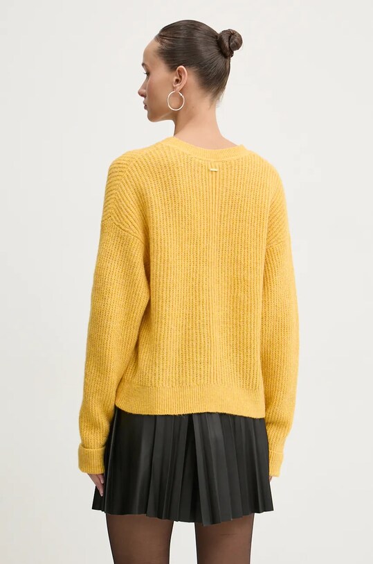 Îmbrăcăminte Superdry pulover din amestec de lana W6110579A.B1Z galben