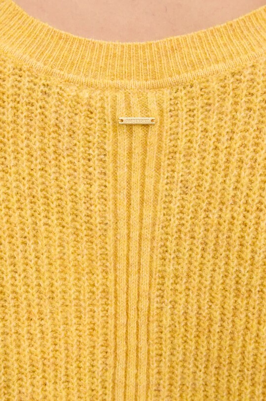 Superdry pulover din amestec de lana W6110579A.B1Z galben