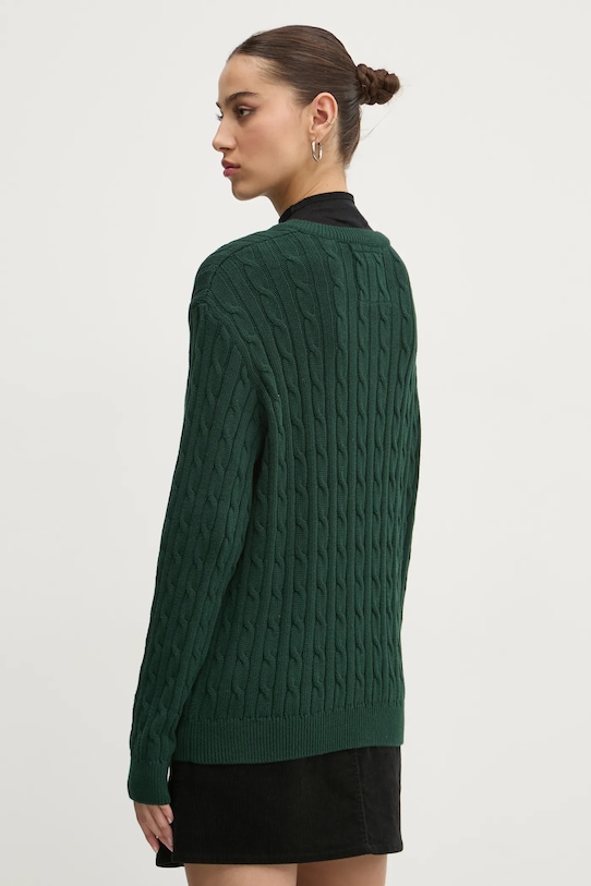 Odzież Superdry sweter bawełniany W6110588A.B6S zielony