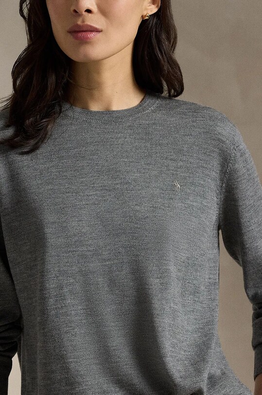 Oblečenie Vlnený sveter Polo Ralph Lauren 211956230 sivá