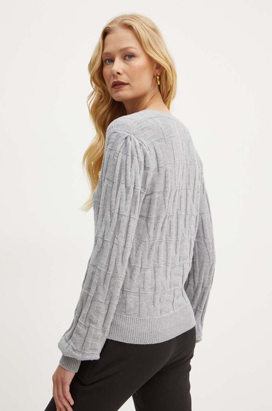 Abbigliamento Twinset cardigan con aggiunta di cachemire 242TP3602 grigio