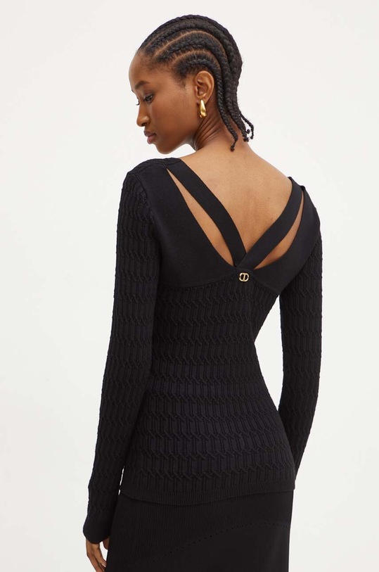 Twinset pulover negru 242TP3341