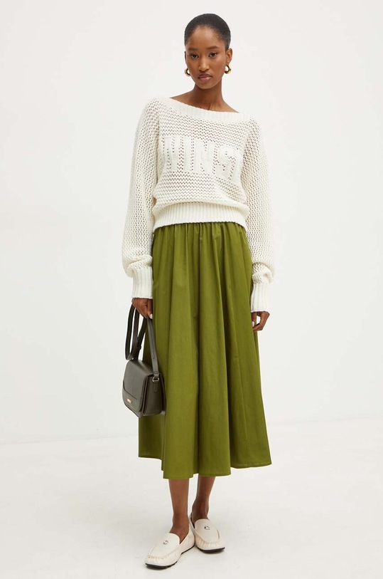 Twinset pulover de lana 242TP3231 bej AW24