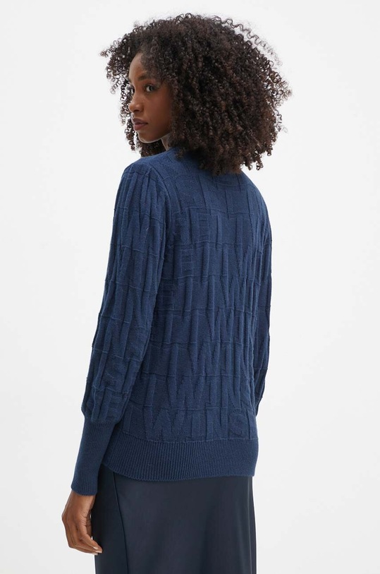 Одежда Свитер с примесью кашемира Twinset 242TP3601 тёмно-синий