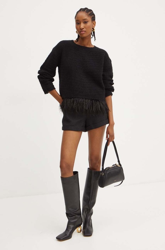 Twinset pulover 242TP3251 negru AW24