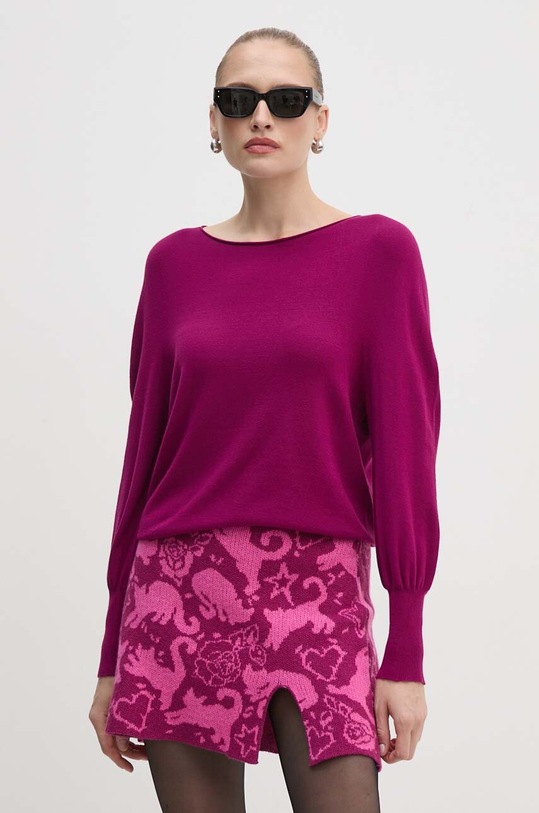 Svetr Twinset lodičkový fialová 242TP3500