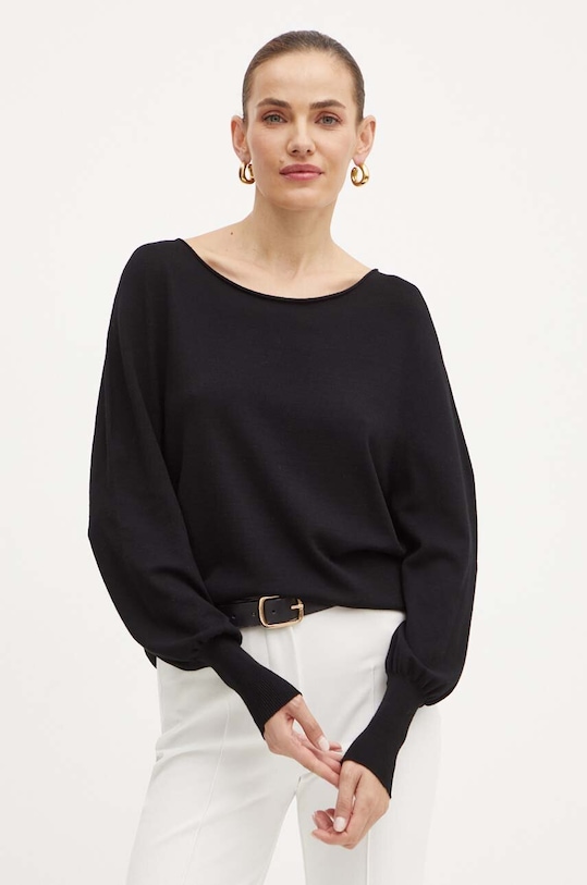 Svetr Twinset lodičkový černá 242TP3500