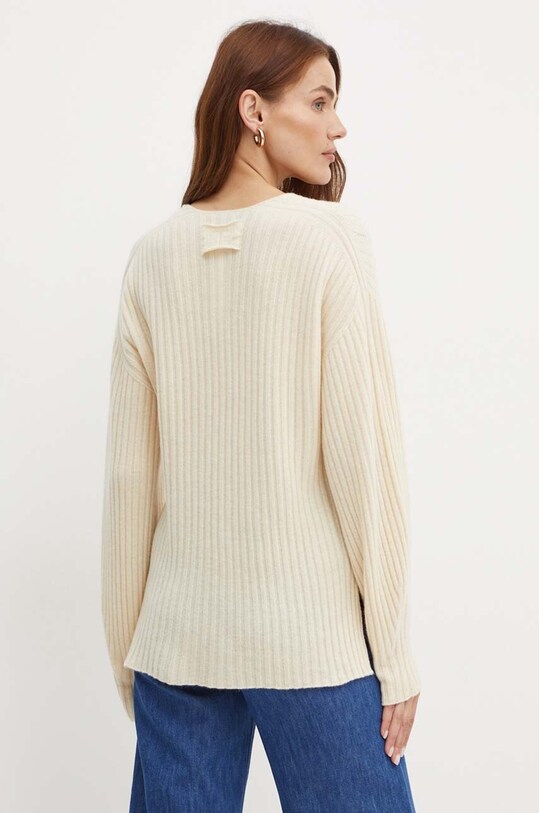 Одяг Вовняний светр Twinset 242TP3716 бежевий