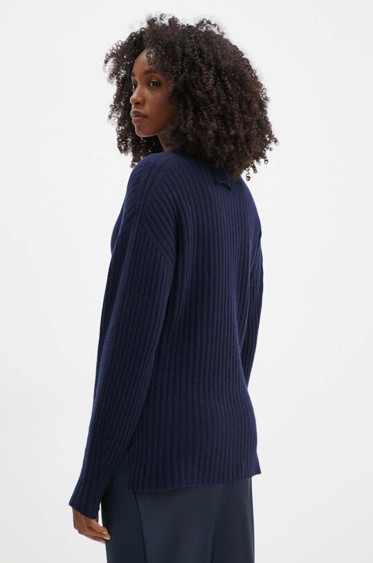 Îmbrăcăminte Twinset pulover de lana 242TP3716 bleumarin