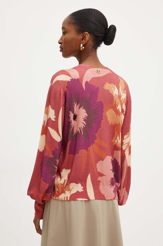 Odzież Twinset sweter 242TP3635 różowy