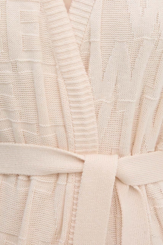 Twinset gilè con aggiunta di cashemire 242TP3603 beige