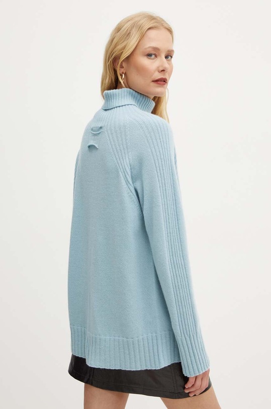 Одяг Вовняний светр Twinset 242TP3717 блакитний