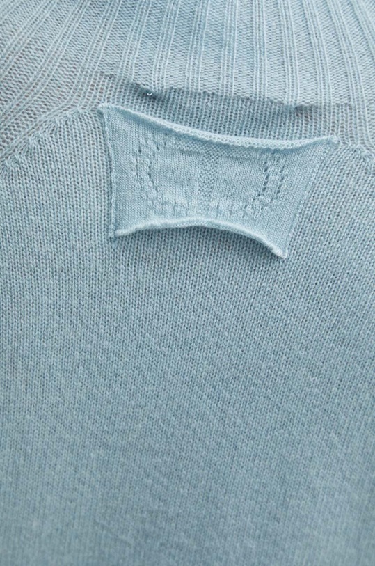 Вовняний светр Twinset 242TP3717 блакитний