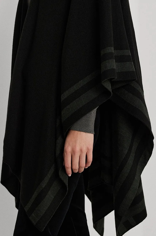 Lauren Ralph Lauren poncho din amestec de lana 454960145 negru