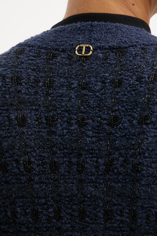 Twinset kardigan z domieszką wełny 242TT3590