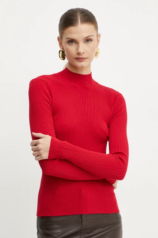 Twinset sweter pozostałe czerwony 242TT3022