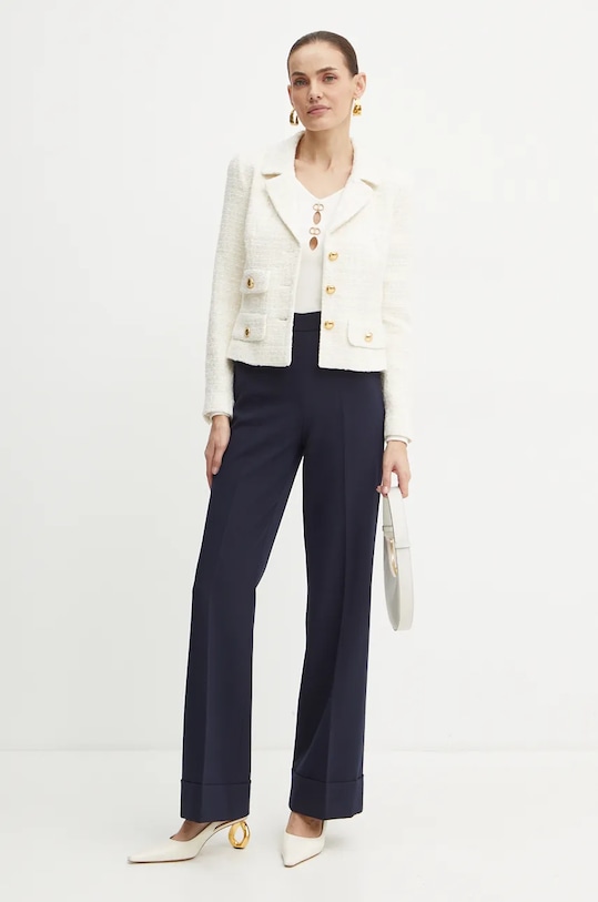 Twinset sweter 242TT3031 beżowy AW24