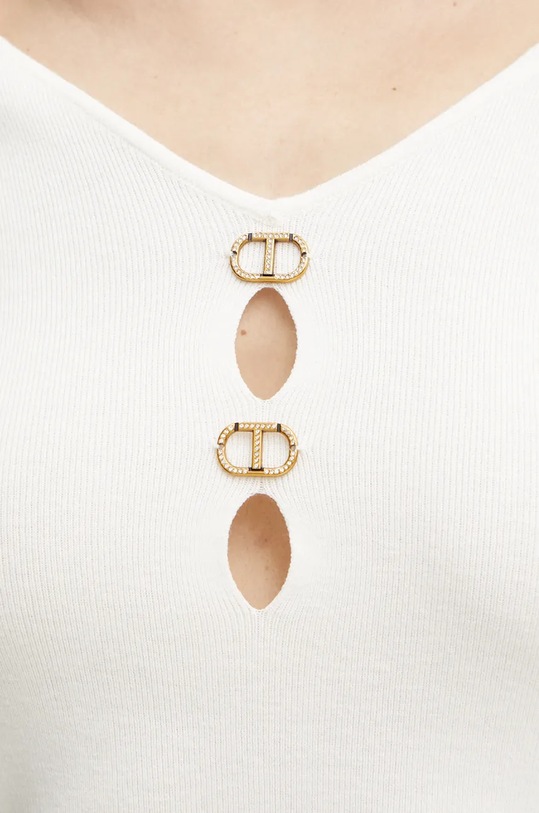 Twinset sweter 242TT3031 beżowy