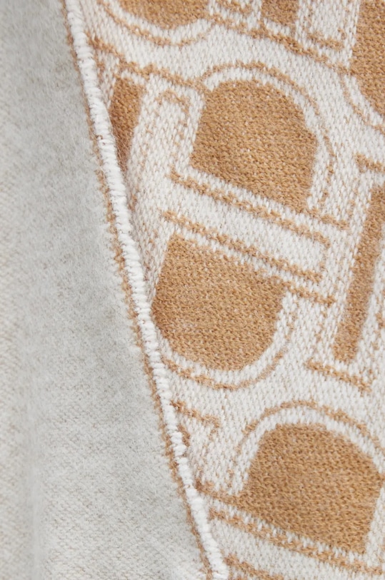 Twinset poncho marrone 242TO5690