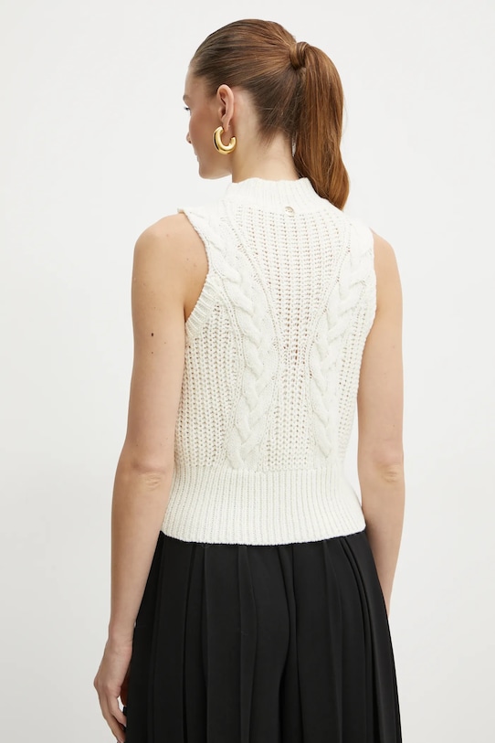 Oblečenie Vlnená vesta Twinset 242AT3180 béžová