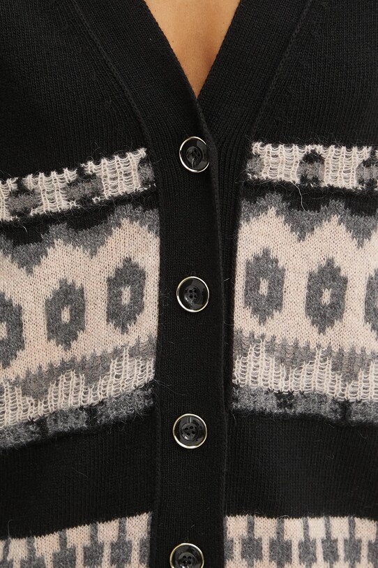 Vlněný svetr Marella 2423346102200 černá