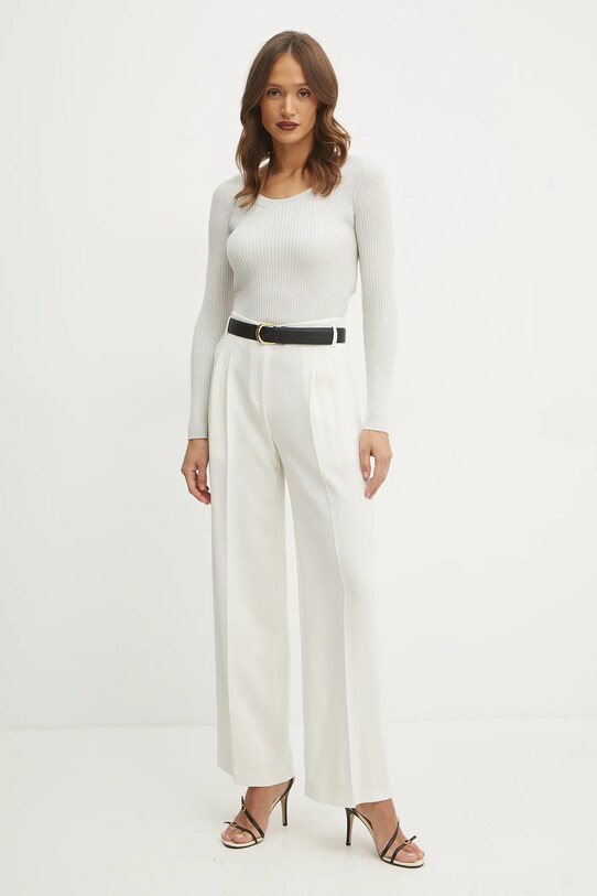 Vlněný svetr Marella 2423366105200 béžová AW24