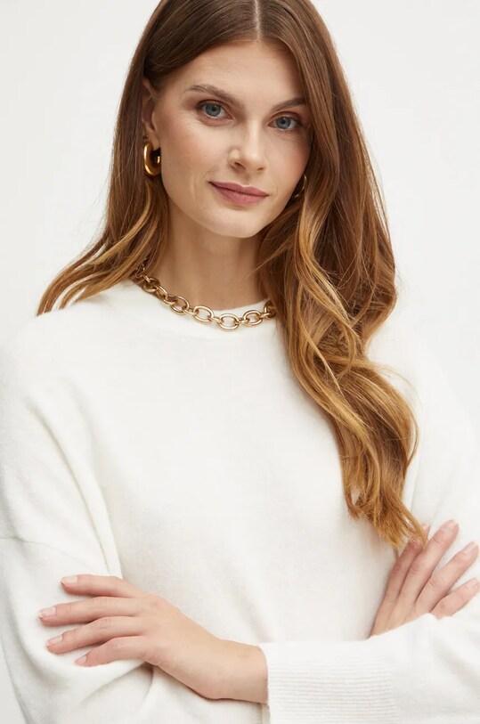 Marella pulover de lana bej 2423366122200