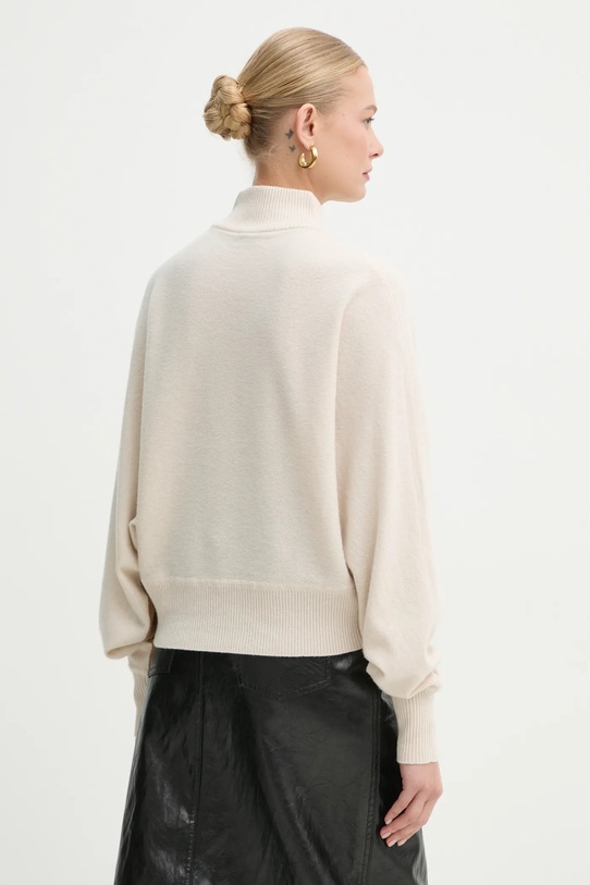 Odzież Marella sweter wełniany 2423366262200 beżowy