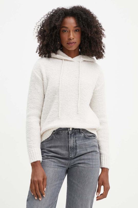 Sveter s prímesou vlny Marella béžová 2423946015200