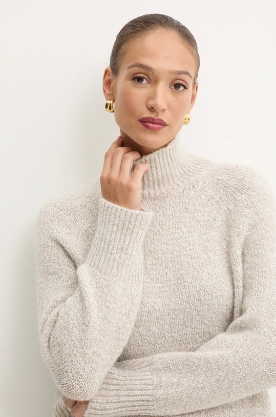 Marella pulover din amestec de lana bej 2423946045200