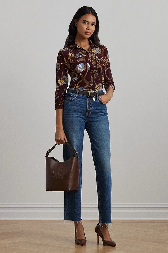 Дрехи Риза Lauren Ralph Lauren 200951312 червен