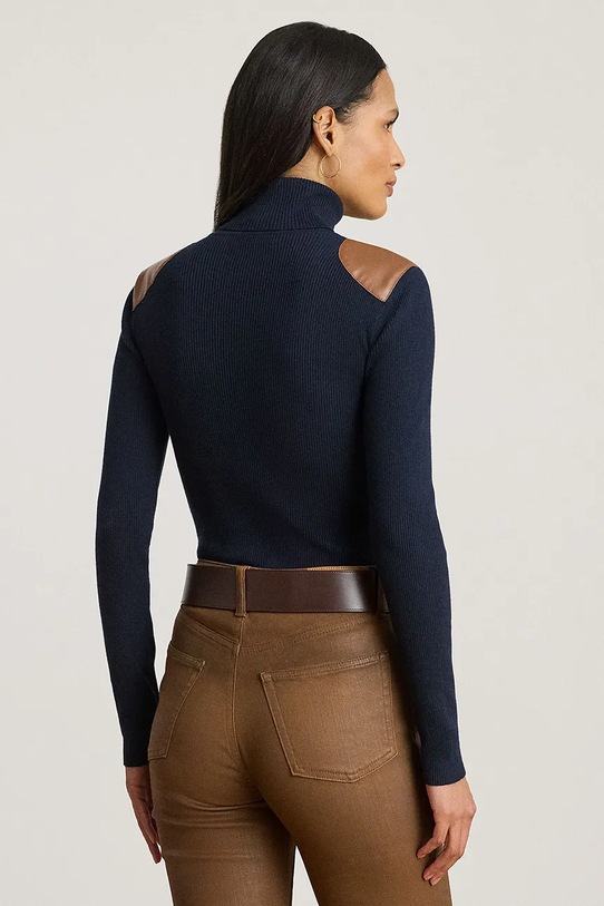 Lauren Ralph Lauren sweter 200951386 granatowy AW25