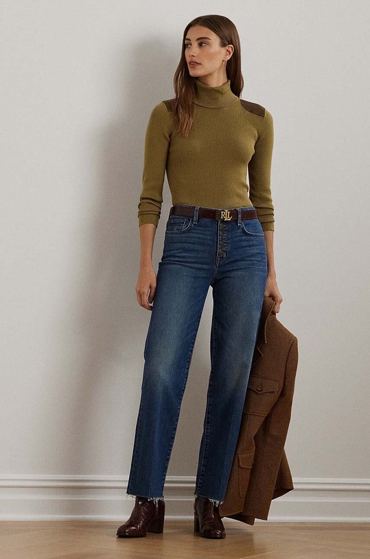 Îmbrăcăminte Lauren Ralph Lauren pulover 200951386 maro