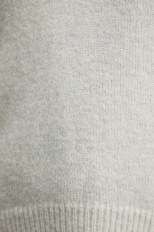 BOSS Orange sweter wełniany 50528631 szary