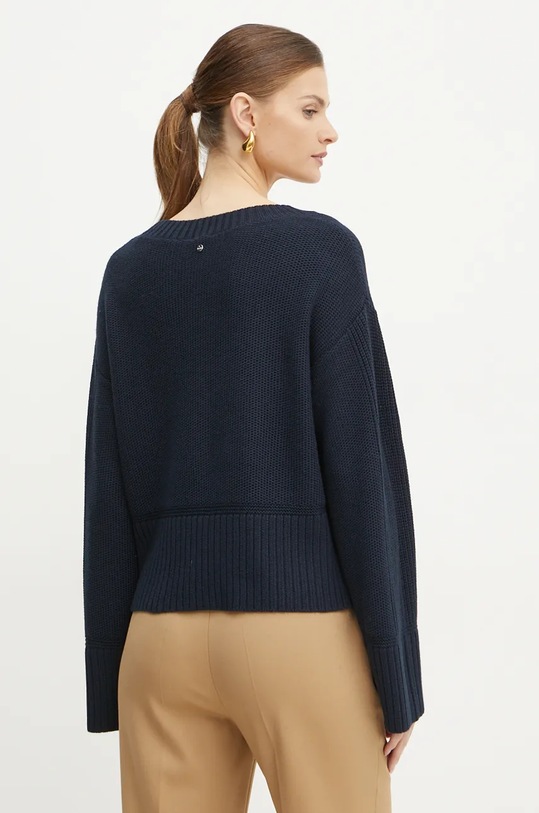 Odzież BOSS Orange sweter wełniany 50535517 granatowy