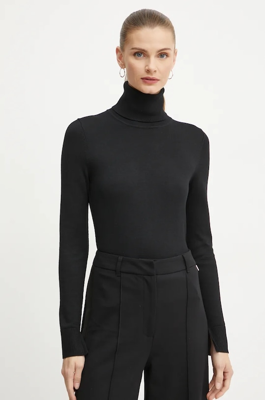 Sveter Boss Orange rolák čierna 50535524