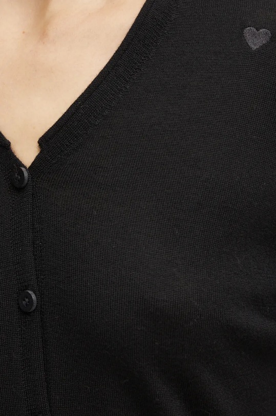 MAX&Co. cardigan din lână 2426346013200 negru