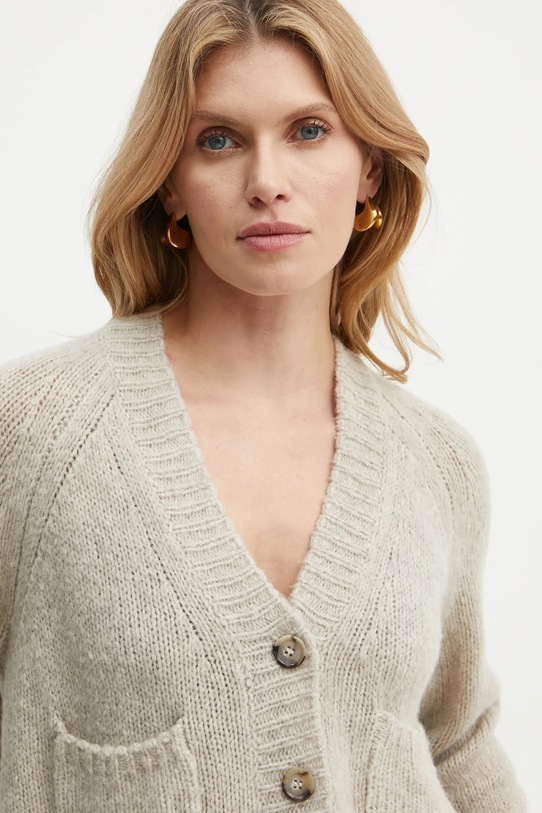 Vlněný svetr MAX&Co. béžová 2426346014200