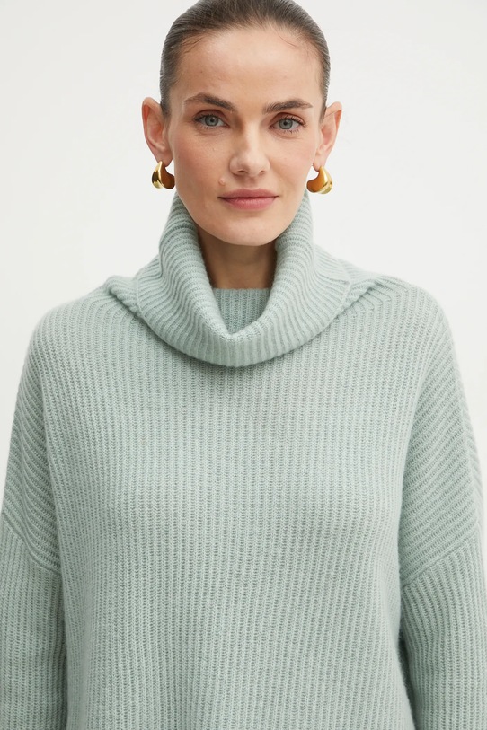 Кашемировый свитер MAX&Co. бирюзовый 2426366014200