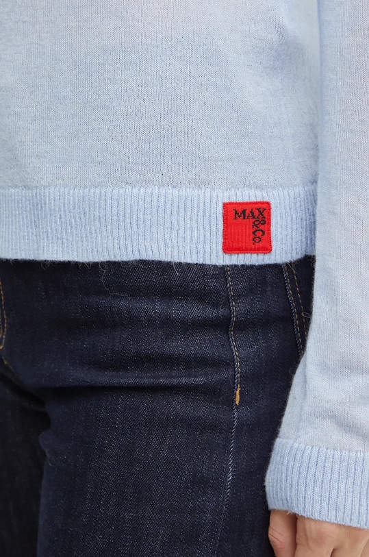 MAX&Co. pulover de lână 2426366053200 albastru