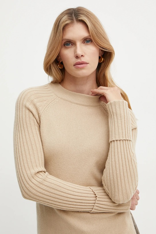 Vlněný svetr MAX&Co. béžová 2426366064200