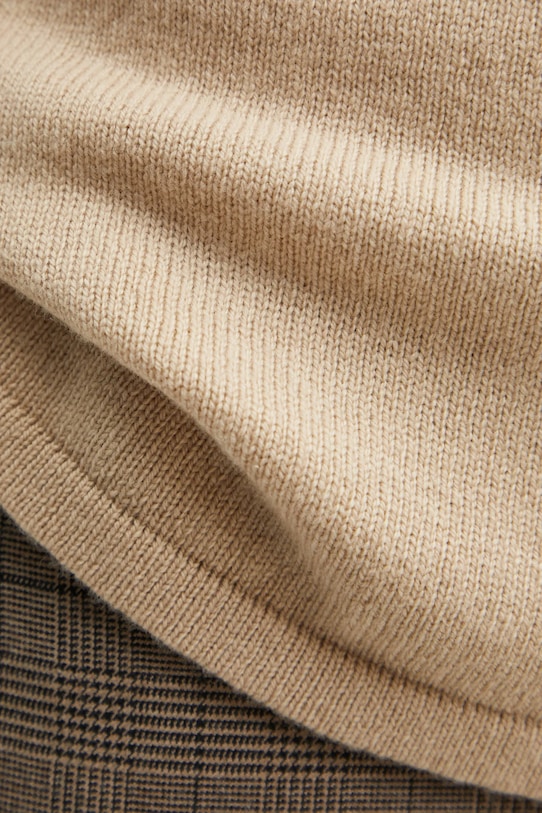 Vlněný svetr MAX&Co. 2426366064200 béžová