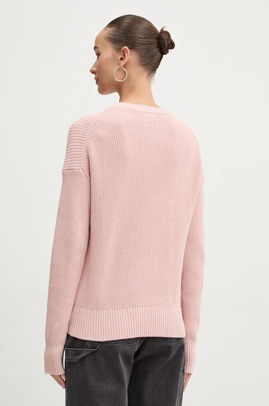 Oblečení Bavlněný svetr Guess Jeans W4BR08.Z3HM1 růžová